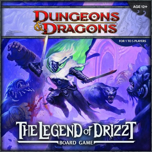 WTC35594 Dungeons And Dragons Board Game: The Legend Of Drizzt published by Wizards of the Coast