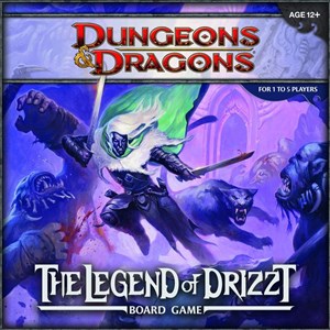 WTC35594 Dungeons And Dragons Board Game: The Legend Of Drizzt published by Wizards of the Coast