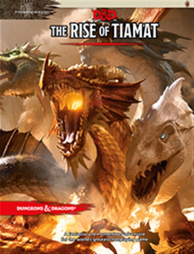 WTCA9607 Dungeons And Dragons RPG: Tyranny of Dragons: The Rise Of Tiamat published by Wizards of the Coast