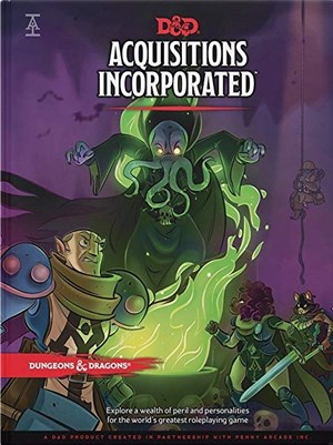 WTCC7255 Dungeons And Dragons RPG: Acquisitions Incorporated Book published by Wizards of the Coast