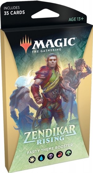2!WTCC7535S4 MTG Zendikar Rising: Party Theme Booster Pack published by Wizards of the Coast