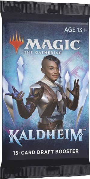 WTCC7605S MTG Kaldheim Draft Booster Pack published by Wizards of the Coast