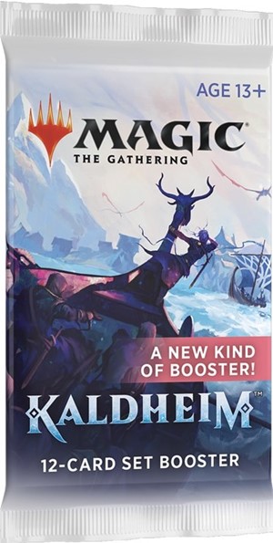 WTCC8638S MTG Kaldheim Set Booster Pack published by Wizards of the Coast