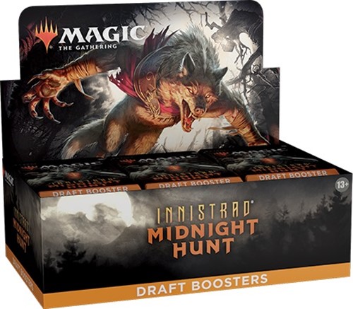 WTCC8949 MTG Innistrad Midnight Hunt Draft Booster Display published by Wizards of the Coast