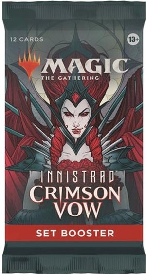 WTCC9064S MTG Innistrad Crimson Vow Set Booster Pack published by Wizards of the Coast