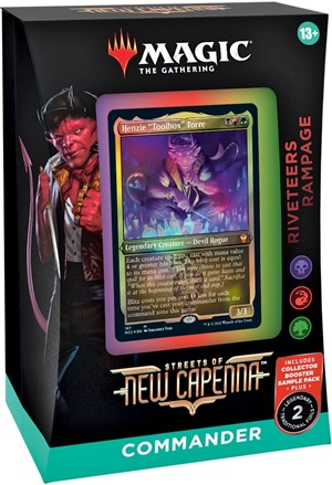 2!WTCC9516S5 MTG: Streets Of New Capenna Riverteers Rampage Commander Deck published by Wizards of the Coast