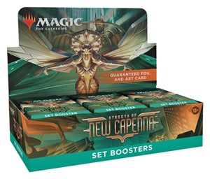 2!WTCC9518 MTG: Streets Of New Capenna Set Booster Display published by Wizards of the Coast