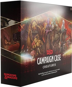 2!WTCC9944 Dungeons And Dragons RPG: Creatures Campaign Case published by Wizards of the Coast