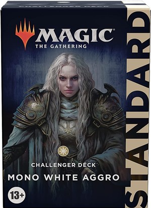 WTCC9988S3 MTG Challenger 2022 Deck - Mono White Aggro published by Wizards of the Coast