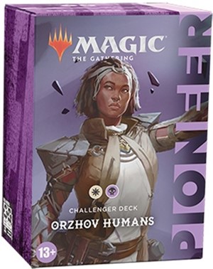 WTCC9989S4 MTG Pioneer Challenger 2022 Orzhov Humans Deck published by Wizards of the Coast