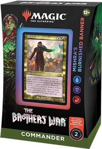 WTCD0309S1 MTG The Brothers War Mishras Burnished Banner Commander Deck published by Wizards of the Coast