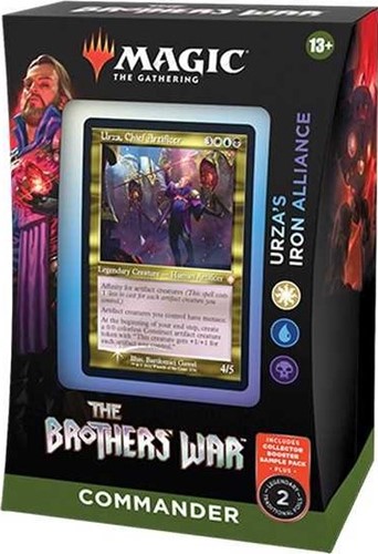 WTCD0309S2 MTG The Brothers War Urzas Iron Alliance Commander Deck published by Wizards of the Coast
