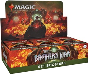 2!WTCD0311 MTG The Brothers War Set Booster Display published by Wizards of the Coast