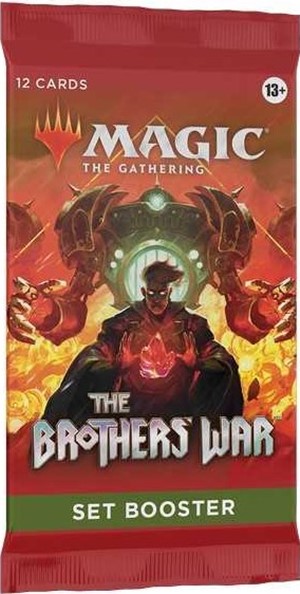 2!WTCD0311S MTG The Brothers War Set Booster Pack published by Wizards of the Coast