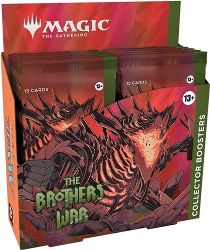 WTCD0312 MTG The Brothers War Collector Booster Display published by Wizards of the Coast
