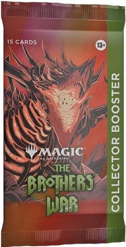 WTCD0312S MTG The Brothers War Collector Booster Pack published by Wizards of the Coast