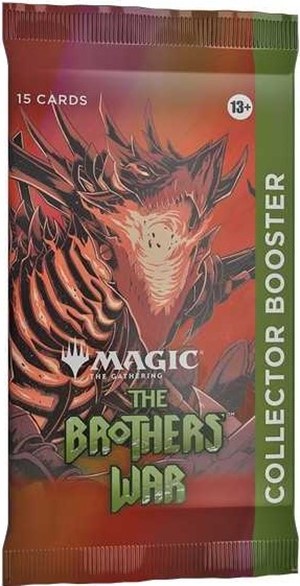 2!WTCD0312S MTG The Brothers War Collector Booster Pack published by Wizards of the Coast