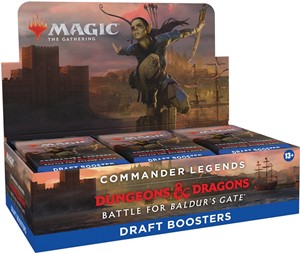 WTCD1003 MTG Commander Legends Baldur's Gate Draft Booster Display published by Wizards of the Coast