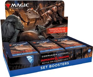 WTCD1005 MTG Commander Legends Baldur's Gate Set Booster Display published by Wizards of the Coast
