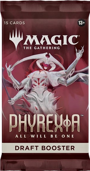 WTCD1128S MTG Phyrexia All Will Be One Draft Booster Pack published by Wizards of the Coast
