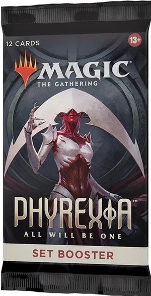 2!WTCD1130S MTG Phyrexia All Will Be One Set Booster Pack published by Wizards of the Coast