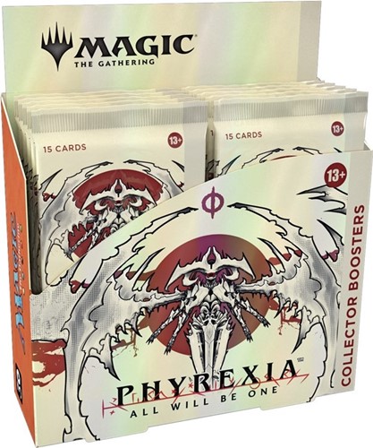 WTCD1131 MTG Phyrexia All Will Be One Collector Booster Display published by Wizards of the Coast
