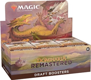 2!WTCD1504 MTG Dominaria Remastered Draft Booster Display published by Wizards of the Coast
