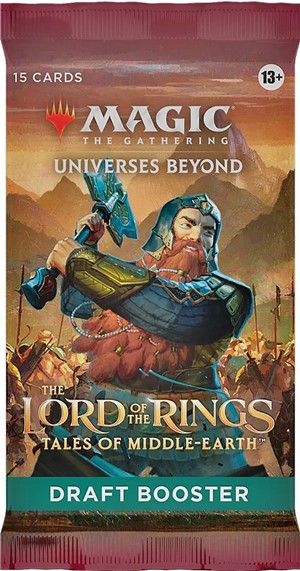 WTCD1519S MTG Lord Of The Rings: Tales Of Middle-Earth Draft Booster Pack published by Wizards of the Coast