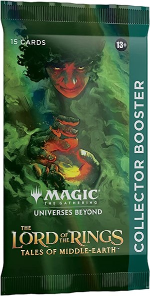 WTCD1524S MTG Lord Of The Rings: Tales Of Middle-Earth Collector Booster Pack published by Wizards of the Coast