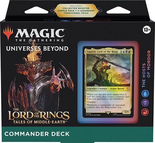 MTG Lord Of The Rings: Tales Of Middle-Earth The Hosts Of Mordor Commander Deck