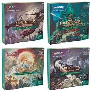 WTCD1526 MTG Lord Of The Rings: Tales Of Middle-Earth Holiday Scene Box Display published by Wizards of the Coast