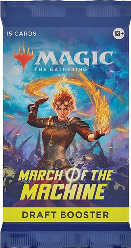 MTG March Of The Machine Draft Booster Pack