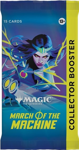 WTCD1791S MTG March Of The Machine Collector Booster Pack published by Wizards of the Coast