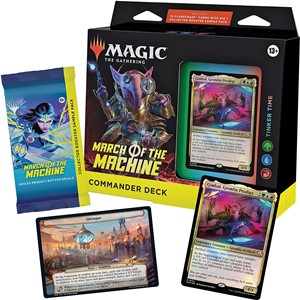 WTCD1792S5 MTG March Of The Machine Tinker Time Commander Deck published by Wizards of the Coast