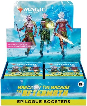 2!WTCD1803 MTG March Of The Machine The Aftermath Epilogue Booster Display published by Wizards of the Coast