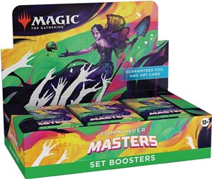 WTCD2014 MTG Commander Masters Set Booster Display published by Wizards of the Coast