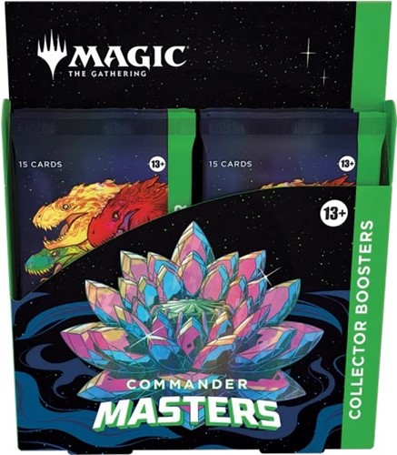 WTCD2015 MTG Commander Masters Collector Booster Display published by Wizards of the Coast