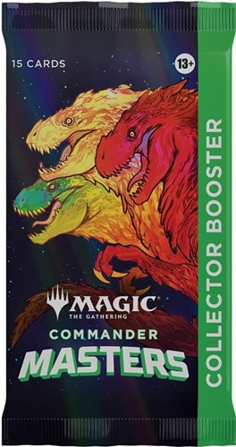 WTCD2015S MTG Commander Masters Collector Booster Pack published by Wizards of the Coast