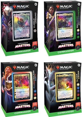 WTCD2016 MTG Commander Masters Commander Deck Display published by Wizards of the Coast