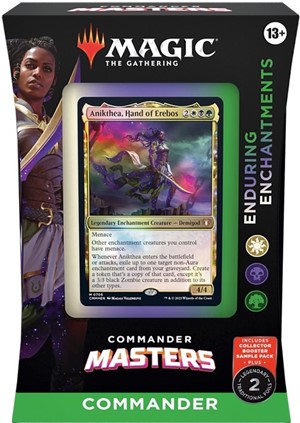 WTCD2016S2 MTG Commander Masters Commander Enduring Enchantments Deck published by Wizards of the Coast