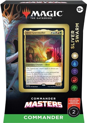 WTCD2016S4 MTG Commander Masters Commander Sliver Swarm Deck published by Wizards of the Coast