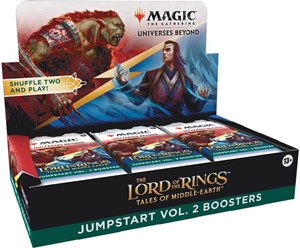 WTCD2125 MTG Lord Of The Rings: Tales Of Middle-Earth Holiday Jumpstart Booster Display published by Wizards of the Coast