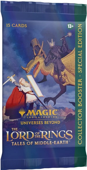 WTCD2127S MTG Lord Of The Rings: Tales Of Middle-Earth Holiday Collector Booster Pack published by Wizards of the Coast