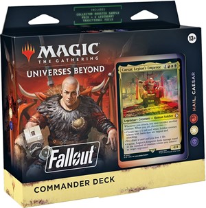 2!WTCD2351S1 MTG Fallout: Hail Caesar Commander Deck published by Wizards of the Coast