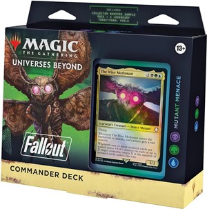 2!WTCD2351S2 MTG Fallout: Mutant Menace Commander Deck published by Wizards of the Coast