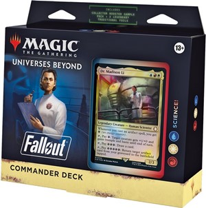2!WTCD2351S3 MTG Fallout: Science Commander Deck published by Wizards of the Coast