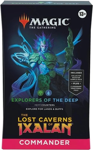 WTCD2393S3 MTG The Lost Caverns Of Ixalan Explorers Of The Deep Commander Deck published by Wizards of the Coast