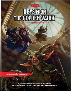 2!WTCD2429 Dungeons And Dragons RPG: Keys From The Golden Vault published by Wizards of the Coast