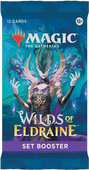 2!WTCD2468S MTG Wilds Of Eldraine Set Booster Pack published by Wizards of the Coast