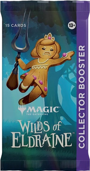 2!WTCD2469S MTG Wilds Of Eldraine Collector Booster Pack published by Wizards of the Coast
